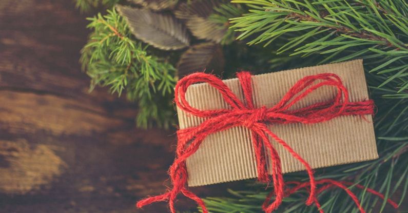 Christmas Gift - Brown Gift Box