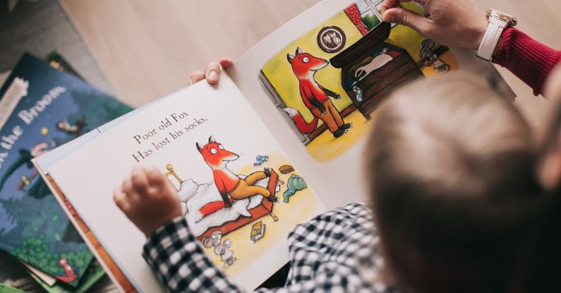 Children's Books - Person Reading A Book